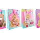 Pungă cadou cu motiv ursuleți – uriașă