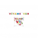 Ghirlandă din hârtie Bine ați venit