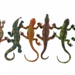 Set de șopârle din cauciuc cu ventuză în cutie