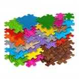 Woopie covoraș ortopedic senzomotor Royal Puzzle, 26 piese + 4 mici