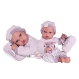 Păpușă Realistă Erika cu corp moale din țesătură 42 cm