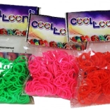 Elastice pentru brățări COOL LOOM – set 100 buc