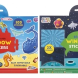 Set creativ cu autocolante pentru ferestre și scenarii