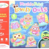 Confecționare magneți – bufnițe care strălucesc în întuneric