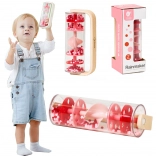 Classic World baston de ploaie cu biluțe – roșu