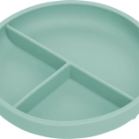 Farfurie din silicon cu compartimente