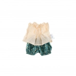 Set de hăinuțe pentru păpușă de 38 cm – buline crem