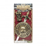 Set de sabie și scut bronz 47 cm