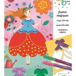 Djeco set artă Îmbrăcăminte Colorată Marie