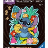 Puzzle Ravensburger din lemn Disney: Stitch 150 piese