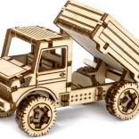 Puzzle 3D din lemn WOODEN CITY Superfast camion de marfă
