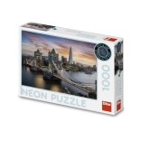 Puzzle neon Amurg deasupra Tower Bridge 1000 de piese