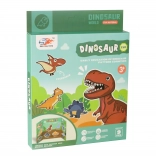 Magnete dinozauri – set creativ din spumă