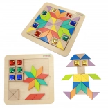 Masterkidz Mozaica Tangram Montessori Învățare Despre Forme și Culori