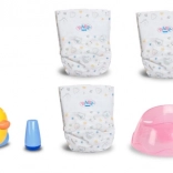 Baby Born set interactiv cu oliță pentru păpuși 43 cm