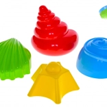Set de forme pentru nisip – scoici 7–9 cm, 4 buc.