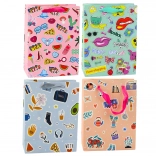 Geantă cadou cu imprimeu autocolante