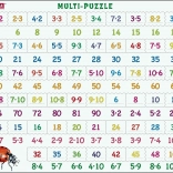 Larsen Puzzle Matematica: Înmulțirea 81 Piese