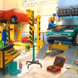 Puzzle service auto 100 de piese Castorland