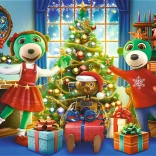 Puzzle cu Treflík în iarnă