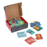 Puzzle didactice alfabet de la Petit Collage