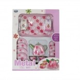 Set de vase metalice pentru copii