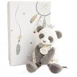 Set cadou Doudou – panda din pluș 20 cm