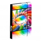 Cutie pentru caiete A5 Creioane colorate cu elastic