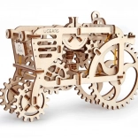 Puzzle mecanic 3D din lemn UGEARS Tractor (97 piese)