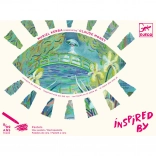 Set de artă DJECO inspirat de Monet