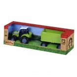 Tractor cu sunet și lumină cu remorcă