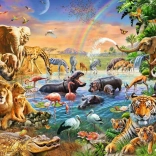 Puzzle Ravensburger Jungla Savana 100 Buc.
