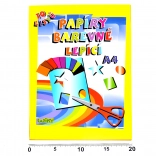 Hârtie adezivă colorată A4, 10 foi