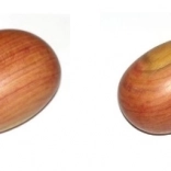 Pietricică din lemn pentru mângâiere – mix de esențe tari