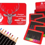 Setul Micului Artist în Cutie Metalică 180 Buc Acuarele