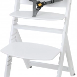 Scaun de masă din lemn Freeon Moon alb