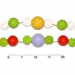 Lanț pentru cărucior flori și bile