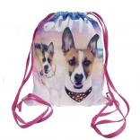 Săculeț pentru încălțăminte cu motiv GUMP